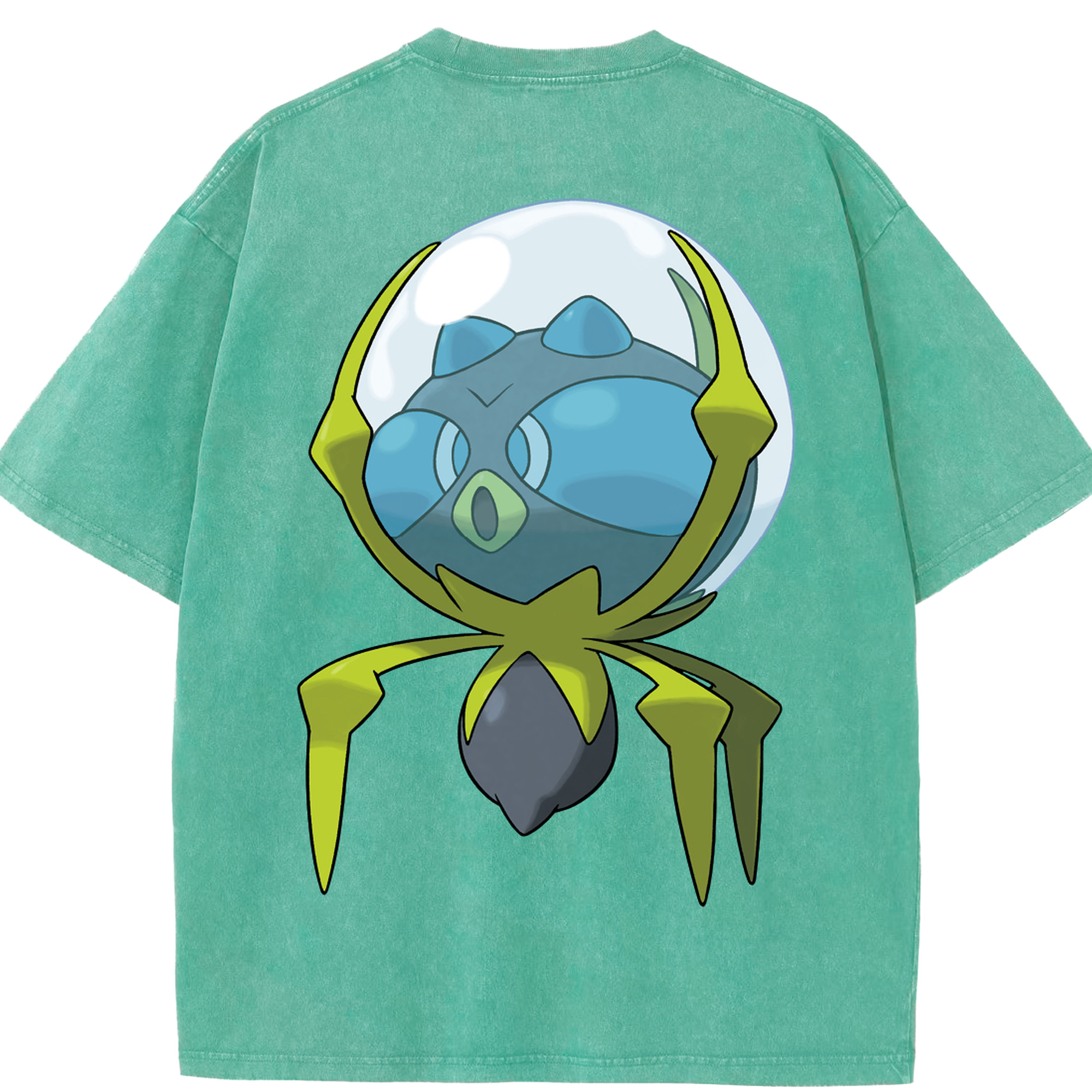 （画像用） ポケットモンスター Pokémon 綿100% ヴィンテージ風 半袖Tシャツ（背面プリント）